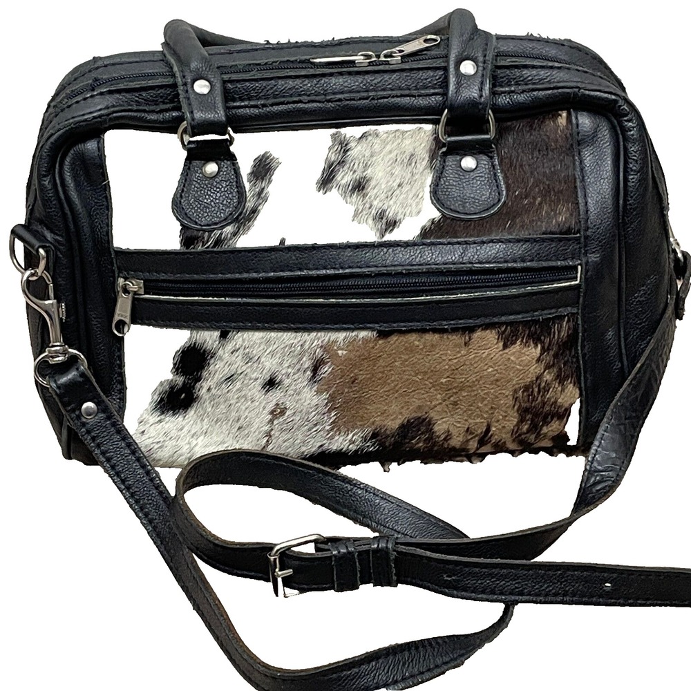 Saddle Bags by Bags &‎ More Calf Hair Leather Western Cowgirl Hand Bag Texas
